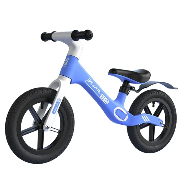 Bicicleta fără pedale albastra