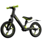 Bicicletă fără pedale pentru copii, 12', neagră (32769)