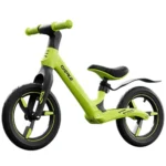 Bicicletă fără pedale pentru copii, 12' verde (81639)