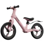 Bicicletă fără pedale pentru copii, 12 inch, roz