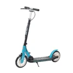 Trotinetă pentru copii cu 2 roți, frână de mână și ghidon reglabil, albastru, RTM Scooter