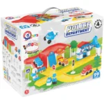 Set parcare pentru copii Police Department cu mașini, Technok (0006) - imagine 5