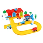 Set parcare pentru copii Police Department cu mașini, Technok (0006) - imagine 5