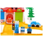 Set parcare pentru copii Police Department cu mașini, Technok (0006) - imagine 4