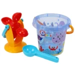 Set pentru nisip și apă cu găletușă, moară și accesorii, Technok (0105)