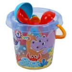 Set pentru nisip și apă cu găletușă, moară și accesorii, Technok (0105) - imagine 3