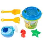 Set pentru nisip cu găletușă, stropitoare și accesorii, Technok (0106)