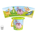 Set pentru nisip cu găletușă, stropitoare și accesorii, Technok (0106) - imagine 3