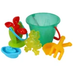 Set pentru nisip și apă cu găletușă, moară și forme, Technok (0112)