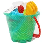 Set pentru nisip și apă cu găletușă, moară și forme, Technok (0112) - imagine 3