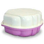 Nisipieră pentru copii 2 în 1, nisipieră și piscină, roz, Doloni (01236/10) - imagine 4