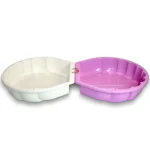 Nisipieră pentru copii 2 în 1, nisipieră și piscină, roz, Doloni (01236/10) - imagine 3