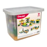 Set de construcție 335 piese cu cutie de depozitare, Doloni (013999/01) - imagine 6