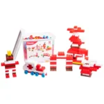 Set de construcție 303 piese cu cutie de depozitare, Doloni (013999/04)