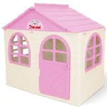 Căsuță de joacă pentru copii 129×78×120 cm, roz, Doloni (02550/14)
