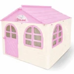 Căsuță de joacă pentru copii 138×130×120 cm, roz, Doloni (02550/4)