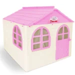 Căsuță de joacă pentru copii 138×130×120 cm, roz, Doloni (02550/4) - imagine 2