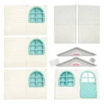 Căsuță de joacă pentru copii 138×130×120 cm, Doloni (02550/5) - imagine 5