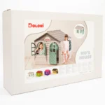 Căsuță de joacă pentru copii 138×130×120 cm, Doloni (02550/5) - imagine 6