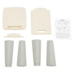 Set masă și 2 scaune pentru copii, gri, Doloni (04680/11) - imagine 4