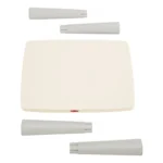 Set masă și 2 scaune pentru copii, gri, Doloni (04680/11) - imagine 3