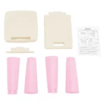 Set masă și 2 scaune pentru copii, roz, Doloni (04680/12) - imagine 4