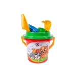 Set pentru nisip cu găletușă, sită și accesorii, Technok (1189) - imagine 4