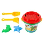 Set pentru nisip cu găletușă, sită și accesorii, Technok (1189)