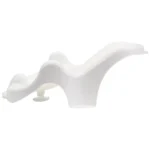 Suport de baie pentru bebeluși antiderapant cu ventuze, alb, Technok (1898) - imagine 6