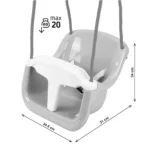 Leagăn pentru copii, roz, Technok (2123) - imagine 7