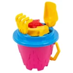 Set pentru nisip cu găletușă tip castel și accesorii, Technok (2278) - imagine 2
