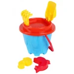 Set pentru nisip cu găletușă tip castel și accesorii, Technok (2278) - imagine 4
