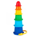Piramidă pentru nisip Sombrero 2 cu găletușă, Technok (02674)