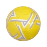 Minge de fotbal cusută, mărimea 5, galbenă, RTM (297532) - imagine 3