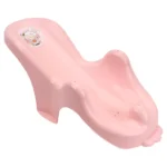 Suport de baie pentru bebeluși antiderapant cu ventuze, roz, Technok (13007)