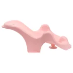 Suport de baie pentru bebeluși antiderapant cu ventuze, roz, Technok (13007) - imagine 3