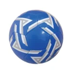 Minge de fotbal cusută, mărimea 5, albastră, RTM (318643) - imagine 3
