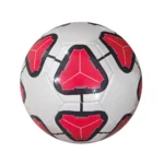 Minge de fotbal cusută, mărimea 5, roșie, RTM (429754) - imagine 4