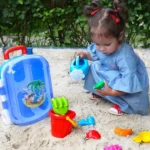 Set pentru nisip cu valiză și accesorii, Technok (6009) - imagine 2