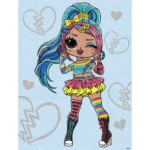 Pictură pe numere LOL Surprise Tweens Emma Emo, 30x40 cm, Ideyka