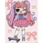 Pictură pe numere LOL Surprise Tweens Ali Dance, 30x40 cm, Ideyka