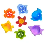 Piramidă pentru nisip și apă cu forme animale, Technok (6580) - imagine 3