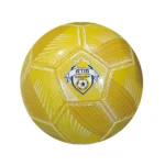 Minge de fotbal cusută, mărimea 5, galbenă, RTM (736516)