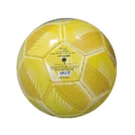 Minge de fotbal cusută, mărimea 5, galbenă, RTM (736516) - imagine 2