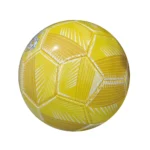 Minge de fotbal cusută, mărimea 5, galbenă, RTM (736516) - imagine 3