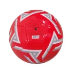 Minge de fotbal cusută, mărimea 5, roșie, RTM (746516) - imagine 2