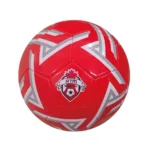 Minge de fotbal cusută, mărimea 5, roșie, RTM (746516)