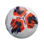 Minge de fotbal cusută, mărimea 5, portocalie, RTM (807296) - imagine 3
