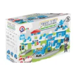 Set de construcții stație de poliție, 180 piese, Technok (8447) - imagine 3