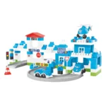 Set de construcții stație de poliție, 180 piese, Technok (8447) - imagine 2